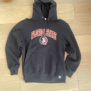 Russell Athletic Black Florida State Hoodie L